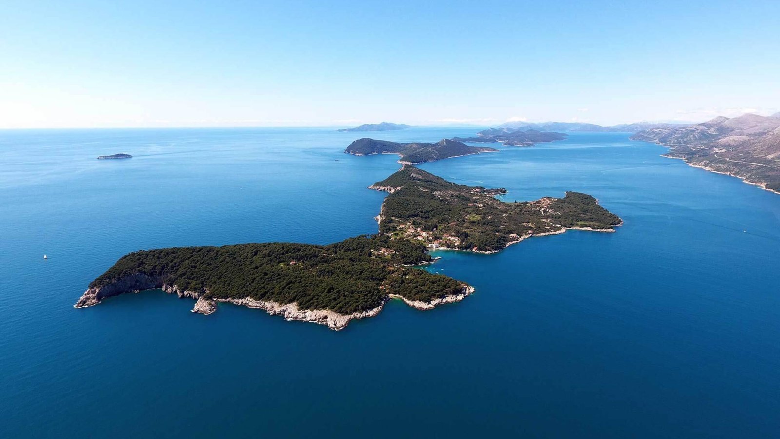 11Elafiti Islands drone photo