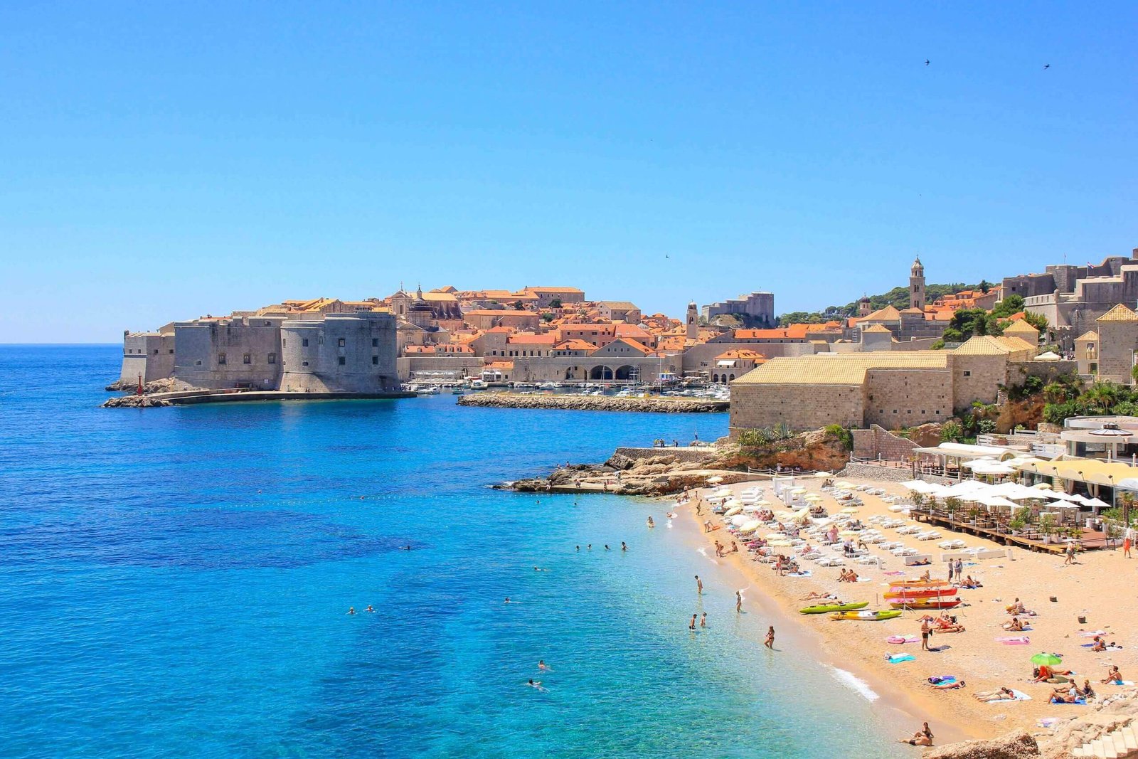 rent a boat dubrovnik Banje Beach Dubrovnik