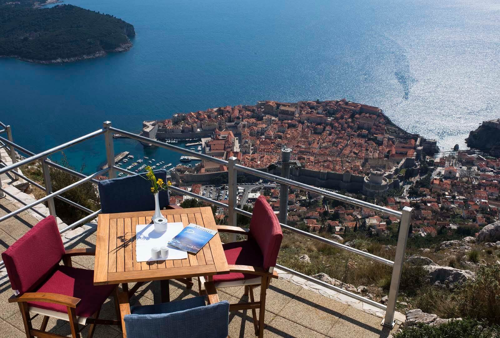 best things to do in dubrovnik panorama restaurant